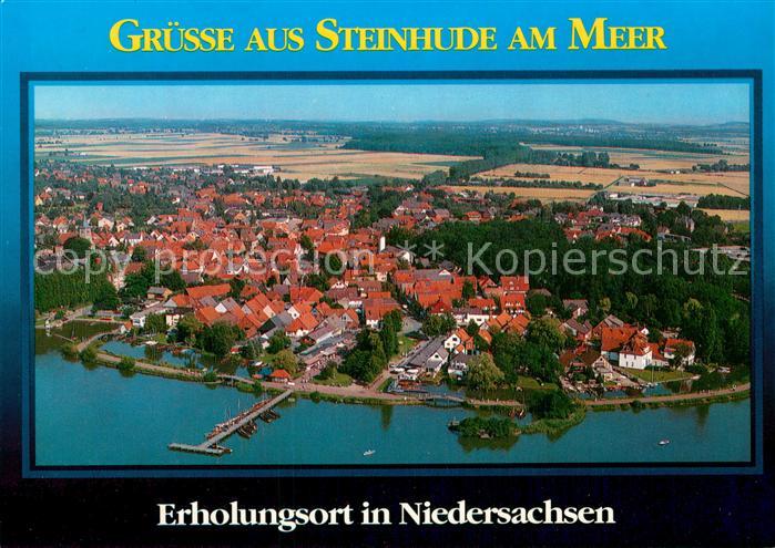 Steinhude Wunstorf Fliegeraufnahme mit Steinhuder Meer