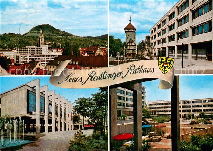 Reutlingen BW Neues Rathaus Teilansichten