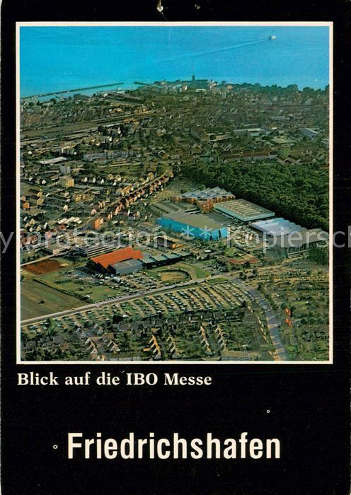 Friedrichshafen Bodensee IBO Messe Fliegeraufnahme