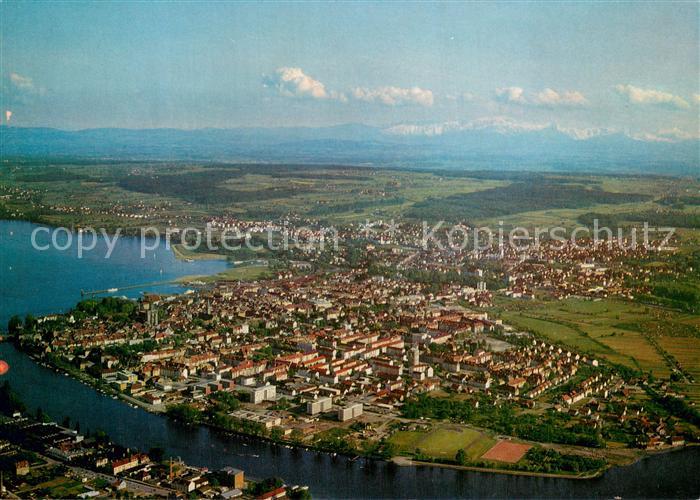 Konstanz Bodensee Fliegeraufnahme