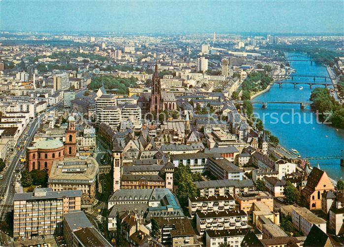 Frankfurt Main Fliegeraufnahme