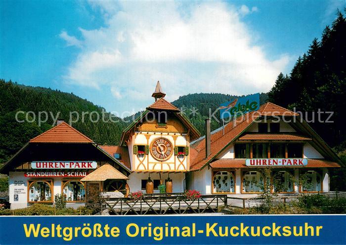 Triberg Eble Uhren Park Weltgroesste Orig Kuckucksuhr