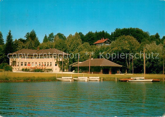 Chiemsee Bayern Yachtschule Prien Harras des Dt Hochseesportverbandes Hansa