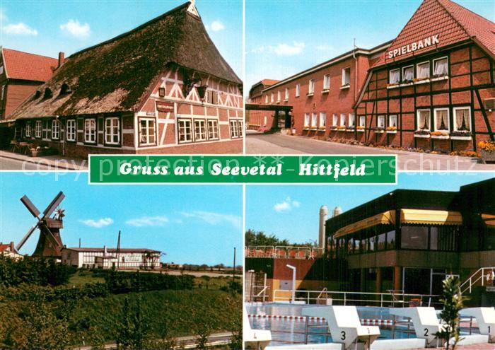 Hittfeld Fachwerkhaeuser Spielbank Windmuehle Schwimmbad