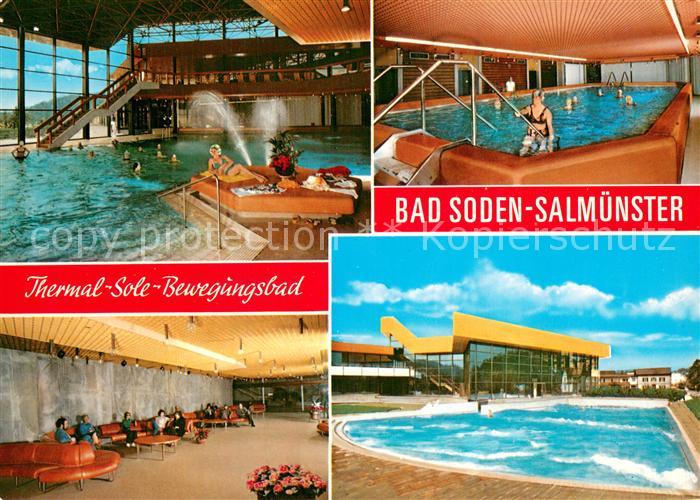 Bad Soden-Salmuenster Thermal Sole Bewegungsbad Freibad Ruheraum