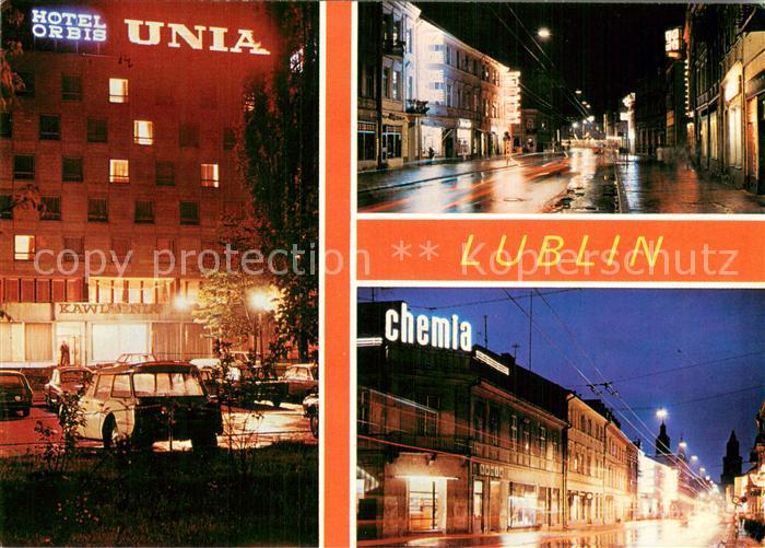 Lublin Hotel Unia Ulica Krakowskie Przedmiescie