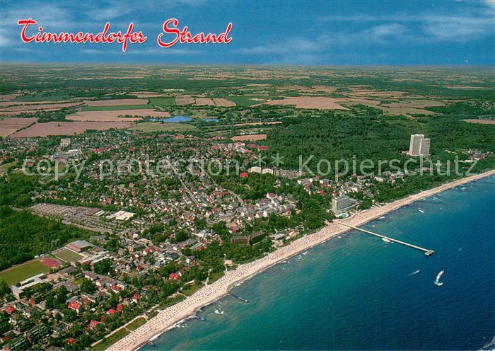 Timmendorfer Strand Fliegeraufnahme
