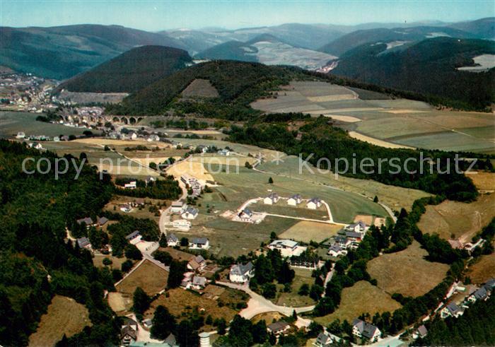 Willingen Sauerland Fliegeraufnahme Naturpark Diemelsee mit Strycktal