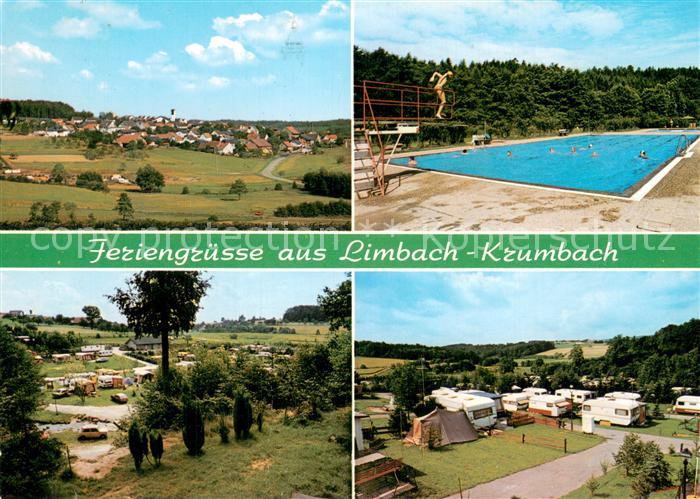 Krumbach Limbach SB Laden Freizeitgelaende Campingplatz Schwimmbad