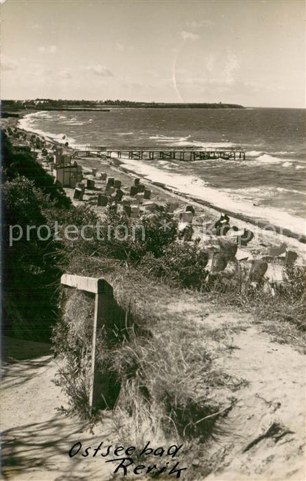 Rerik Ostseebad Strand Blick zur Ostsee