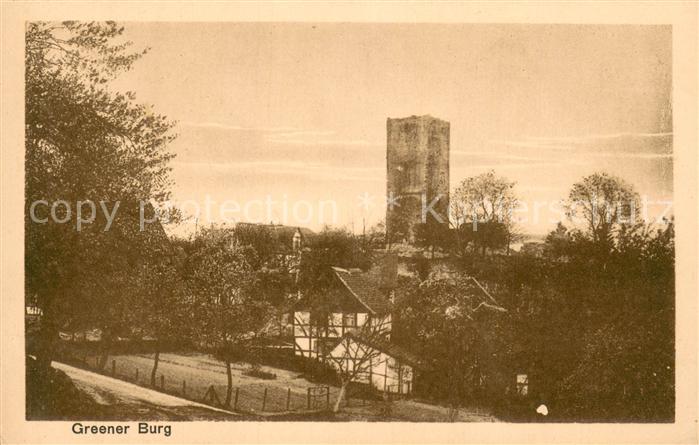 Greener Burg Greene Kreiensen Blick zur Burg
