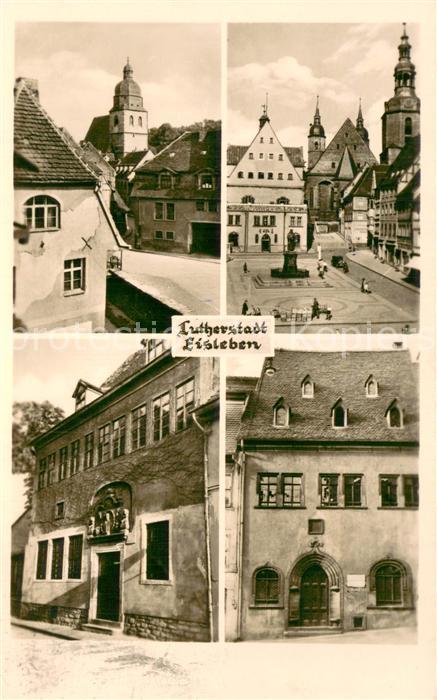 Eisleben Teilansichten Lutherstadt