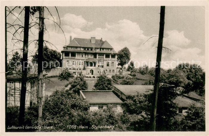 Gernrode Harz FDGB Heim Stubenberg