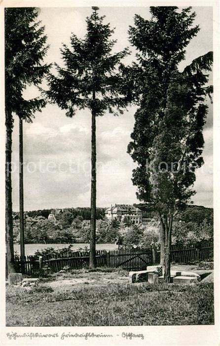 Friedrichsbrunn Harz Teilansicht Hoehenluftkurort Kurhotel