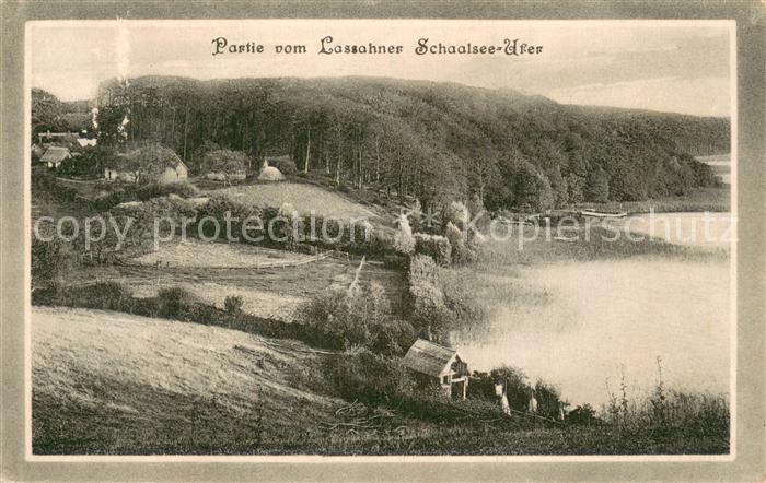 Lassahn Partie vom Lassahner Schaalsee-Ufer