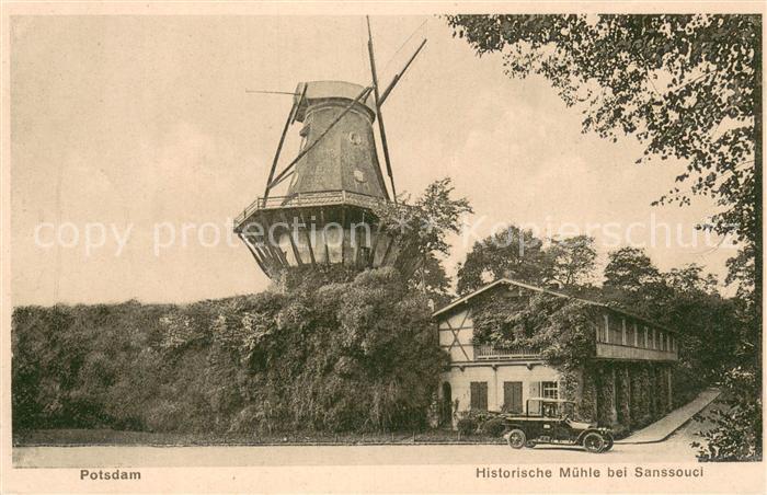 Potsdam Historische Muehle bei Sanssouci