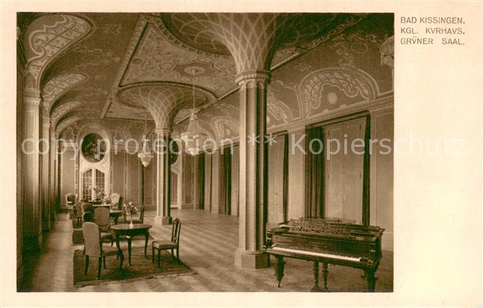 Bad Kissingen Koenigliches Kurhaus Gruener Saal