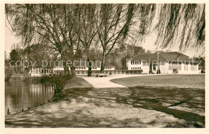 Weissenburg  Bayern Neues Schulhaus am Seeweiher