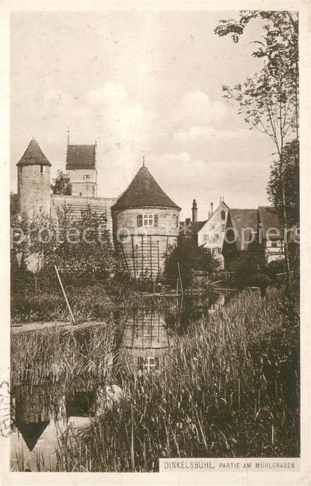 Dinkelsbuehl Partie am Muehlgraben