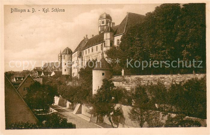 Dillingen Donau Koenigliches Schloss
