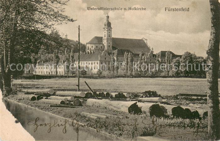 Fuerstenfeld Unteroffizierschule und Hofkirche