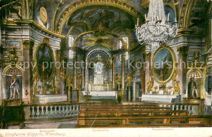 WueRZBURG Bayern Kaeppele Wallfahrtskirche Altaere