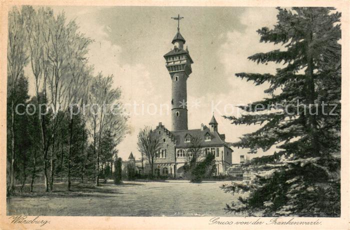 WueRZBURG Bayern Frankenwarte Aussichtsturm