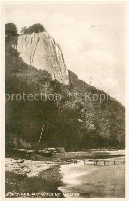 Stubbenkammer Ruegen Koenigstuhl Kreidefelsen