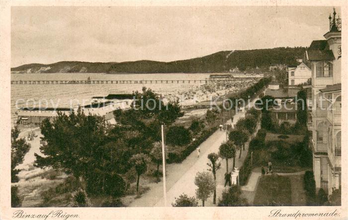 Binz Ruegen Strandpromenade