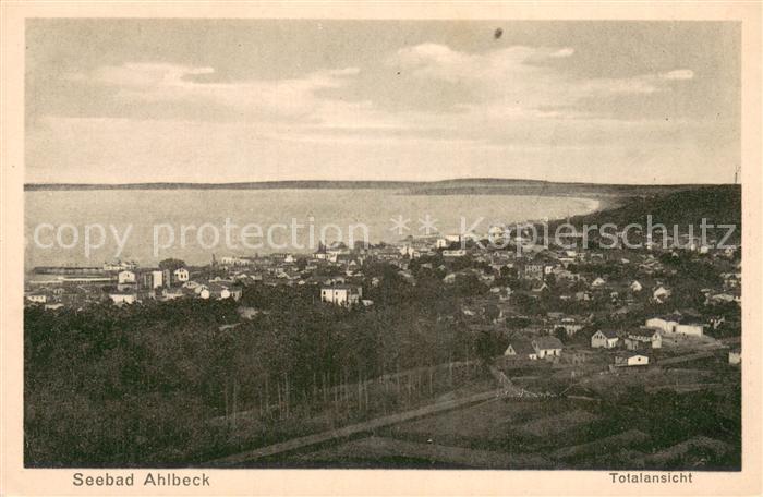 Ahlbeck Ostseebad Totalansicht