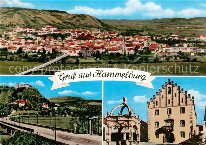 Hammelburg Panorama Rathaus