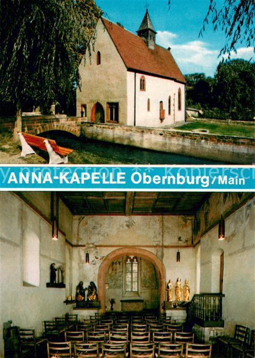 Obernburg Main Annakapelle Innenansicht