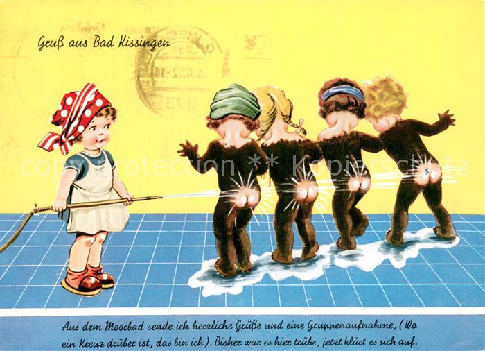 Bad Kissingen Moorbad Karikaturen
