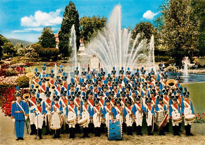 Bad Kissingen Jugendmusikkorps Traditionsuniform Fraenkischer Grenadiere um 1812