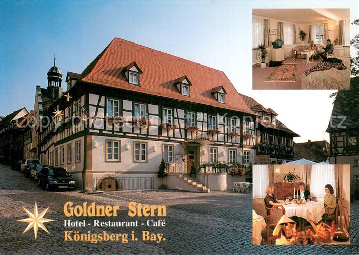 Koenigsberg Bayern Hotel Restaurant Cafe Goldner Stern