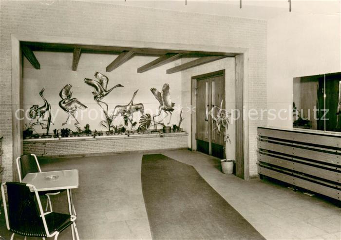 Bergen Ruegen HO Rugard Gaststaette Empfangshalle