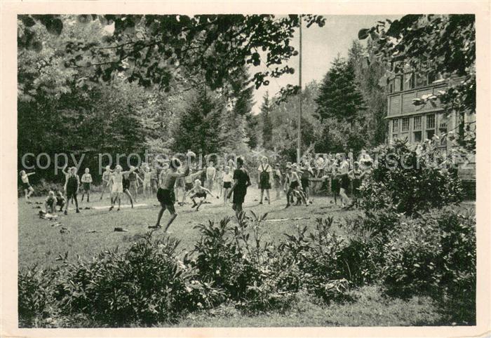 Halberstadt Kinder Ferienlager Aus dem Bildkalender Harzheimat
