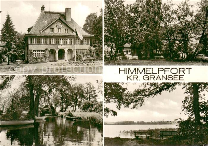 Himmelpfort FDGB Erholungsheim Werner Schaumann Pension Dahim Fliess zum Stolpse