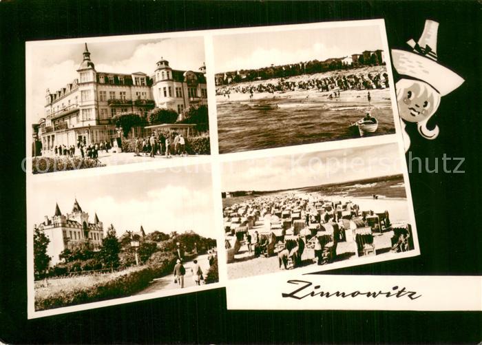 Zinnowitz Ostseebad Strand Ferienheime Hotels