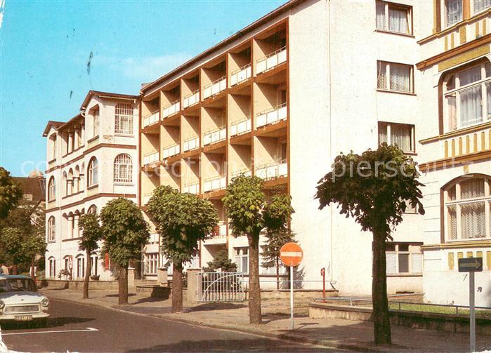 Binz Ruegen Ferienheim des VEB Rohrkombinat Stahl- und Walzwerk Riesa