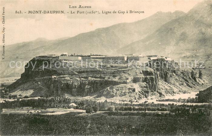 Mont-Dauphin Les Alpes Le Fort Ligne de Gap a Briancon