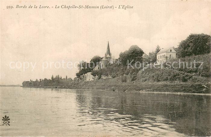 St-Mesmin Nogent-sur-Seine Bords de la Loire La Chapelle St Mesmin Eglise