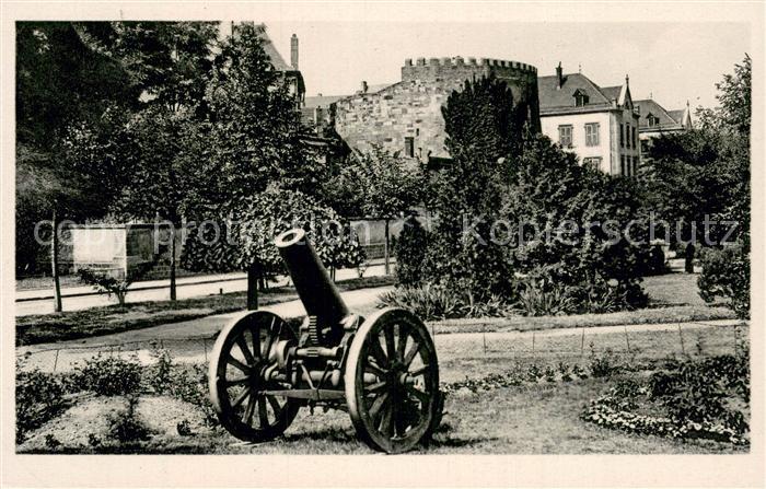 Diedenhofen Thionville 57 Promenade und Flohturm