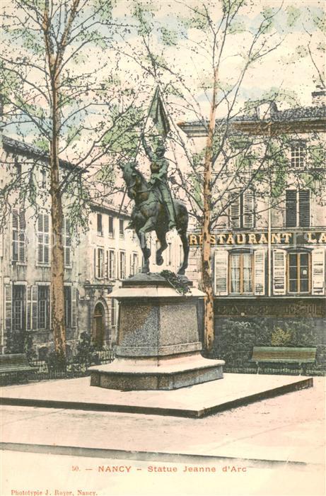 Nancy 54 Statue Jeanne d Arc