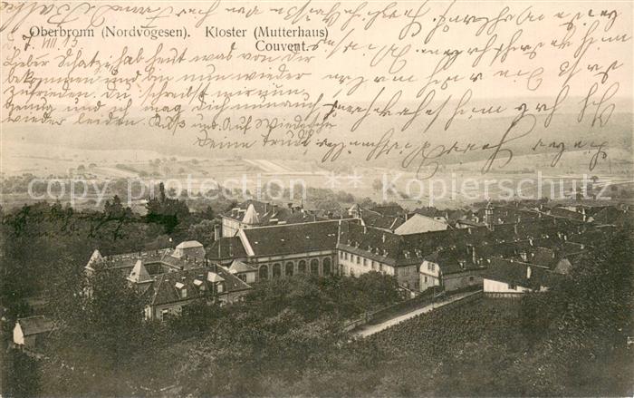 Oberbronn 67 Bas Rhin Elsass Kloster Mutterhaus Couvent