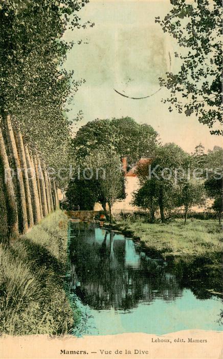 Mamers 72 Sarthe Vue de la Dive