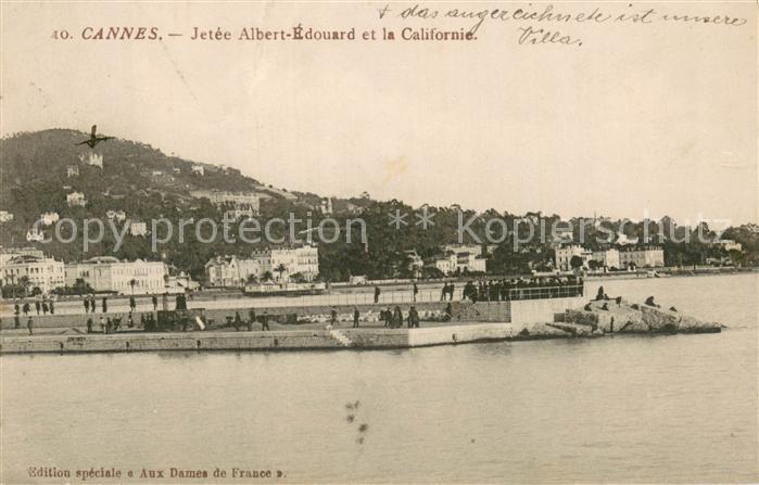 Cannes 06 Jetee Albert Edouard et la Californie