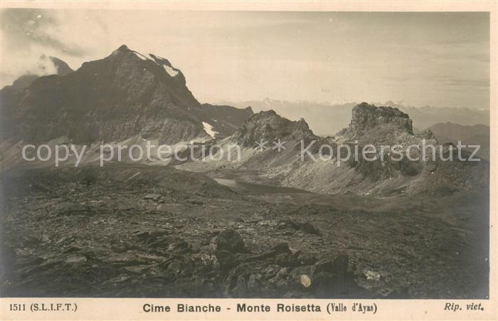 Cime Bianche Val d Ayas IT Monte Roisetta