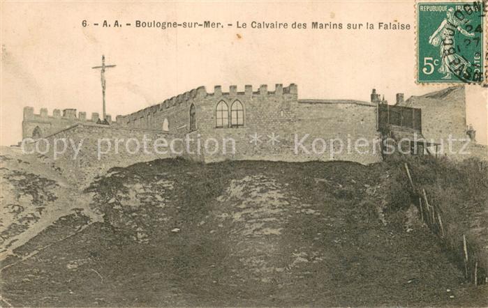 Boulogne-sur-Mer 62 Le Calvaire des Marins sur la Falaise