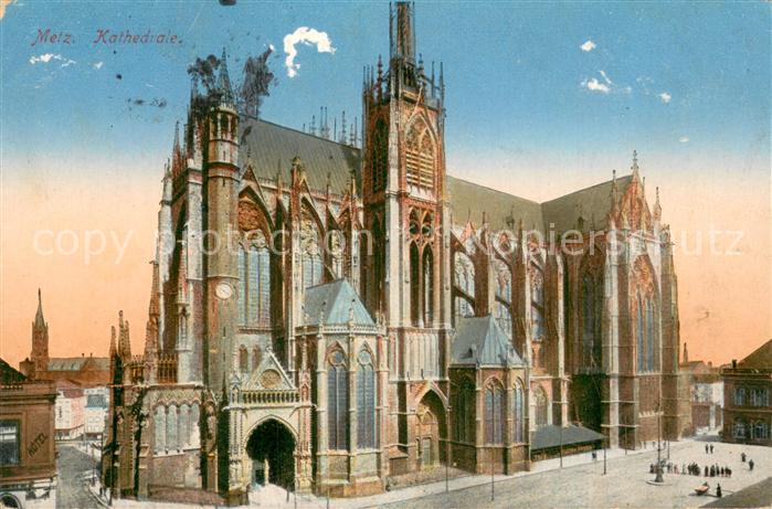Metz  57 Moselle Kathedrale